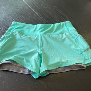 Athleta running shorts